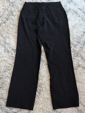Women's George Black Women's Dress Pants - Classic Straight Leg, Size 6